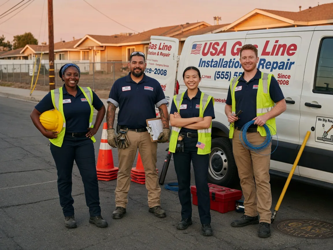 Gas Line Installation company in New Johnsonville, TN